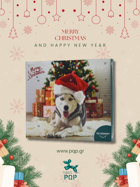 PQP Adventskalender Haustierbelohnungen Hundesnacks Mix