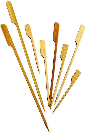 Wooden Skewers 200mm Spoons 24515 200 Pieces