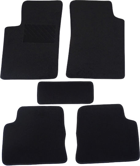 Car Carpet Mats Economy Quality Black Compatible Hyundai Getz 5 Pieces