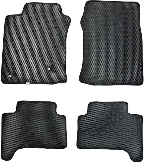Rubber Car Mats Toyota Land Cruiser Model 1999-2007 All Weather Durable Perfect Fit