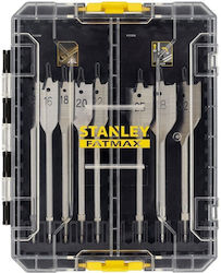 Stanley Σετ 8 Τρυπάνια με Εξάγωνο Στέλεχος για Ξύλο