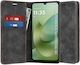 Wallet Piele artificială / Piele Negru (Motorola Moto G06, SKYDDAR INNOVATION)