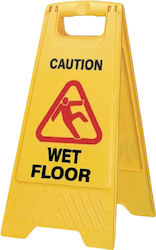 Ταμπέλα Εργασίας "wet Floor" – Προειδοποιητική Πινακίδα Ολισθηρού Δαπέδου 01136 Ταμπέλα Εργασίας "wet Floor" – Προειδοποιητική Πινακίδα Ολισθηρού Δαπέδου 01136