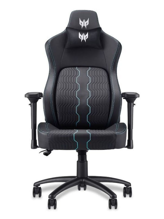 Acer Predator Rift 371 Καρέκλα Gaming Δερματίνης με Ρυθμιζόμενα Μπράτσα Μαύρη