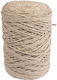 Garn 2mm Gold Schnürsenkel Farbe Sand 240m
