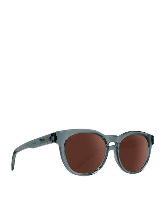 Unisex Sonnenbrille mit Gray Gestell und Gray Polarisiert Linse