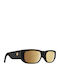 Spy Soft Matte Unisex Ochelari de soare cu Negru Cadru și Negru Polarized Oglindă Lentilă 1800000000051