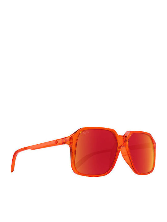 Spy Bronze Unisex Sunglasses with Orange Frame and Orange Polarized Mirror Lens 1800000000063