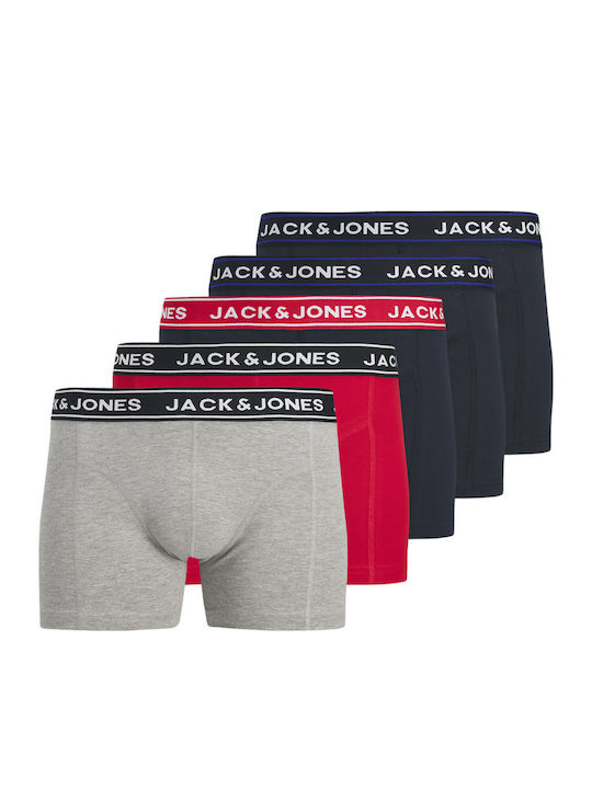 Jack & Jones Trunks Slipi bărbătești 5Pachet Multicolor