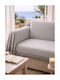 Kraft World Armchair Throw 180x180cm Brown-Beige