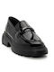 Leder Herren Mokassins in Schwarz Farbe