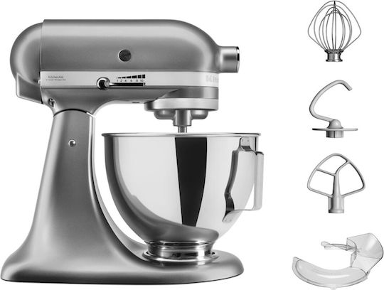 Kitchenaid Artisan 528124 Stand Mixer 275W with Stainless Mixing Bowl 4.3lt