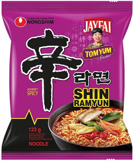 Nongshim Tom Yum Ramen Noodle Bag 123g