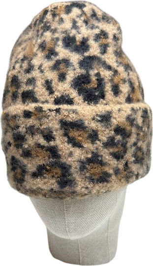 Leopard Beanie Unisex Beanie Knitted