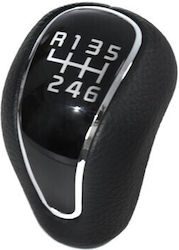 Shift Knob Gear Lever Kia Ceed '12-'15 6 Speeds R123456 Leather Black Gzb-ka-900 Shift Knob Gear Lever Kia Ceed '12-'15 6 Speeds R123456 Leather Black Gzb-ka-900
