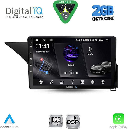 Digital IQ Car Audio System for Mercedes-Benz E Class 2012-2014 (Bluetooth/USB/WiFi/GPS/Apple-Carplay/Android-Auto) with Touch Screen 10"