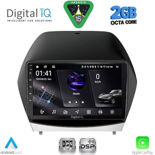 Digital IQ Ηχοσύστημα Αυτοκινήτου για Hyundai iX35 2010-2015 (Bluetooth/USB/WiFi/GPS/Apple-Carplay/Android-Auto) με Οθόνη Αφής 10"