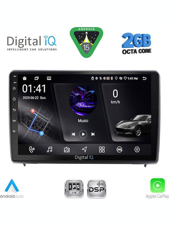 Digital IQ Car Audio System for Ford EcoSport 2018-2023 (Bluetooth/USB/WiFi/GPS/Apple-Carplay/Android-Auto) with Touch Screen 10"