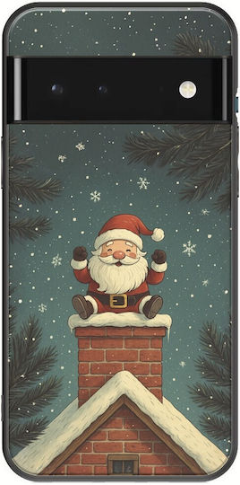 Chimney Santa Google Pixel 6 Pro 5G Black TPU Black Silicone