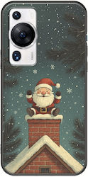 Chimney Santa Huawei P60 Pro Negru Silicon TPU Chimney Santa Huawei P60 Pro Negru Silicon TPU
