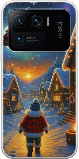 Санта Оувър Вилидж Xiaomi Mi 11 Ultra Гъвкава TPU Прозрачна Силиконова