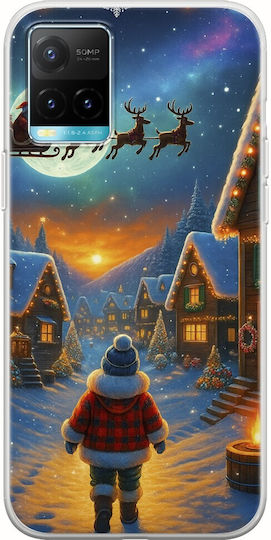 Santa Over Village Vivo Y33s TPU Flexibil Silicon Transparent