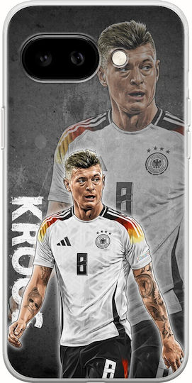 Euro 2024 Toni Kroos Google Pixel 9a 5g Flexible TPU Transparent Silicone