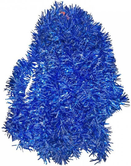 Christmas Garland Blue 15x200cm 10pcs