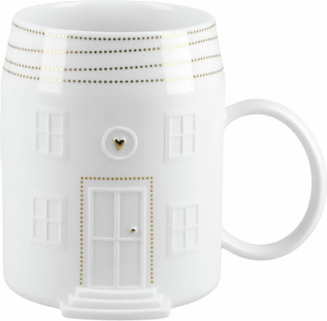 Raeder Christmas Mug Porcelain White D7.5cm.