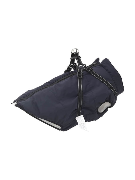vidaXL Blue Fleece / Waterproof Dog Coat XXXXLarge