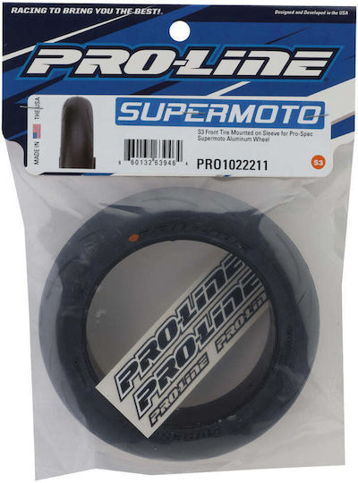 Pro-line 1/4 Supermoto Front Tire W Sleeve S35 Soft