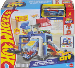 Hot Wheels City Downtown Police Tower Jhl74