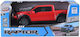 Just Toys Kool Speed Licensing Cars 1:24 Ford F-150 Raptor Roșu