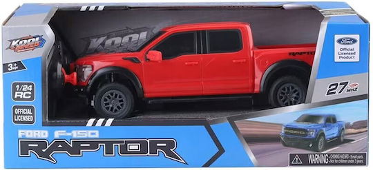 Just Toys Kool Speed Licensing Cars 1:24 Ford F-150 Raptor Roșu