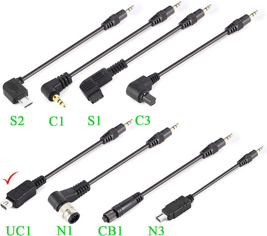 Uc1 Universal Wireless Timer Shutter Remote Corde Cable Olympus
