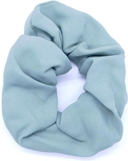 Kingleap Scrunchie Ластик За Коса Сатен 17см Светлосин 271
