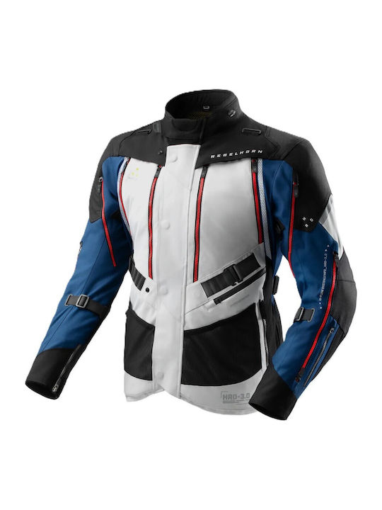 Rebelhorn Hardy 3 Ανδρικό Μπουφάν 4 Εποχών Blue / Grey / Red Rebelhorn Hardy 3 Ανδρικό Μπουφάν 4 Εποχών Blue / Grey / Red