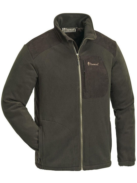 Pinewood Wildmark Membrane Hunting Jacket Fleece Brown