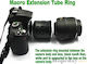 5 Parts Macro Extension Tube Ring Nikon Metal Version