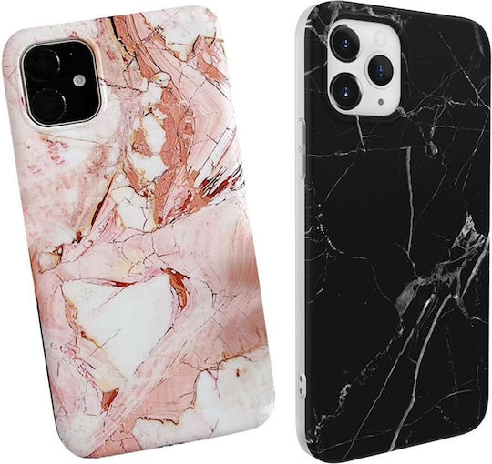 Back Cover Silicon Negru (iPhone 12 / 12 Pro)