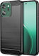 Avizar Case Oppo Reno 14f 14 Fs In Carbon Effect Brushed Texture Silicone Black