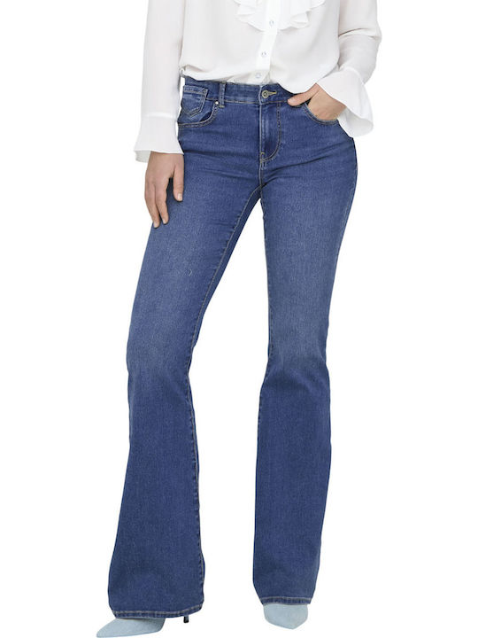 Only Women's Jean Trousers Medium Blue Denim