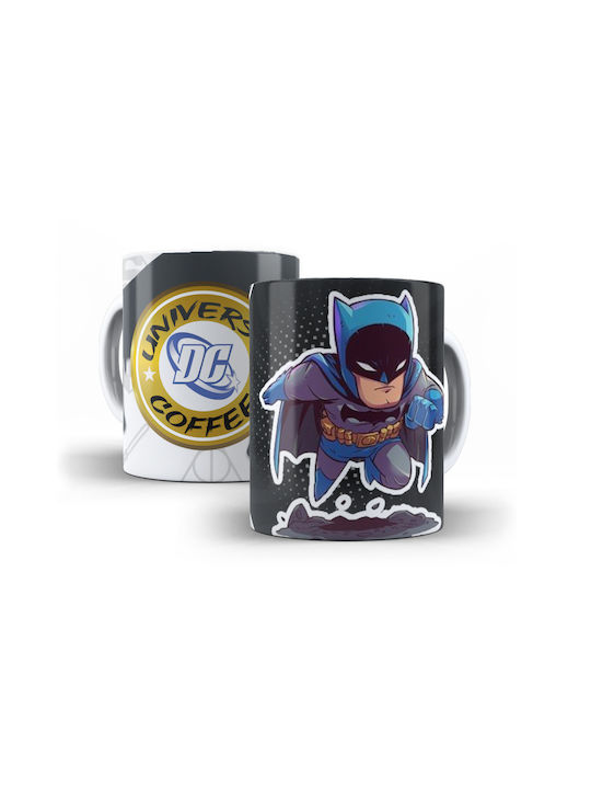 Λευκή Κεραμική Κούπα Dc Comic Batman 330ml Dp5720