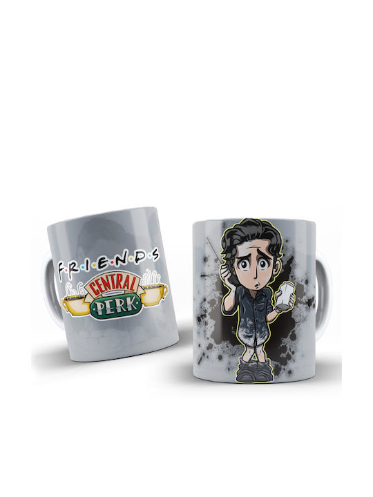 White Ceramic Mug 330ml Friends Dp5784