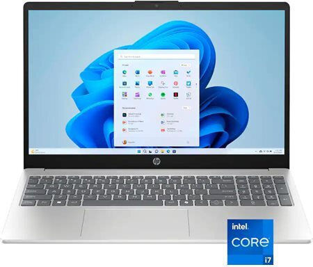 HP 15-fd0153dx 15.6" Touchscreen (i3-1315U/8GB/256GB SSD/W11 Home) Natural Silver (US Keyboard)
