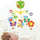 Mobile für Kinderbett mit Musik und Rotation für 0++ Monate
