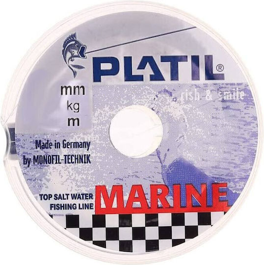 Πετονιά Marine Λευκή 0.70mm-27.5kg 100m Platil