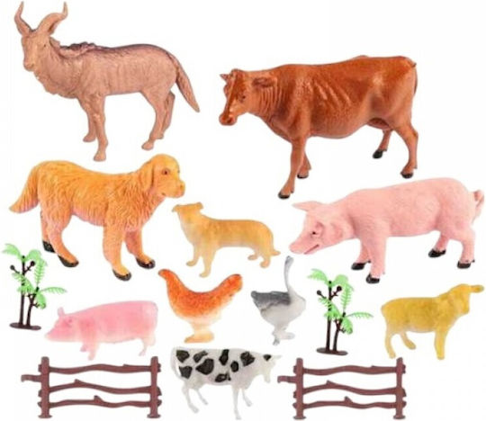 Set Figurine Animale De Fermă 14 Bucăți 026-41e 917522