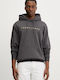 Sweatshirt with Hood Black