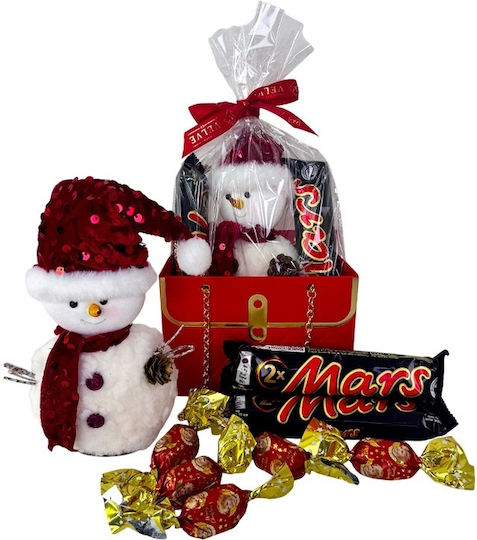 Secret Santa Package Kids Snowman Sweets In A Gift Bag